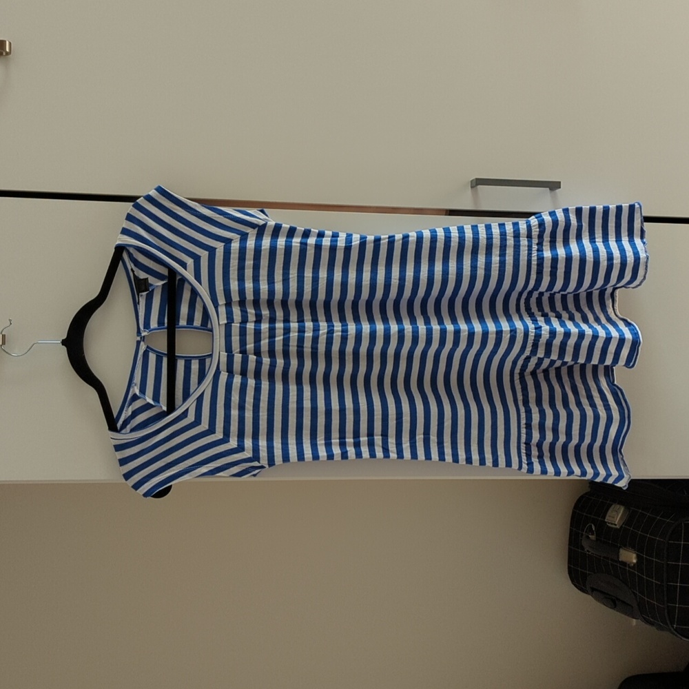 Summery Mango striped long top